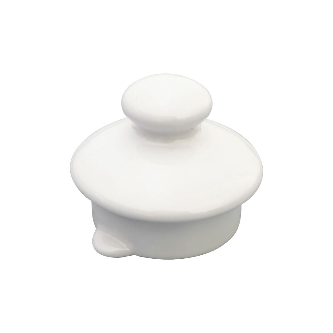Utopia | Tableware | Simplicity White Lid For 0179 | Bespoke77