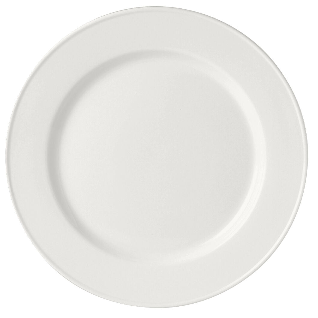 Utopia | Tableware | Simplicity White Service/Chop Plate 27cm (10 5/8") | Bespoke77