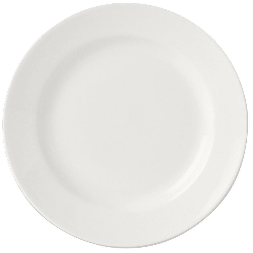 Utopia | Tableware | Simplicity White Harmony Plate 16.5cm (6 1/2") | Bespoke77
