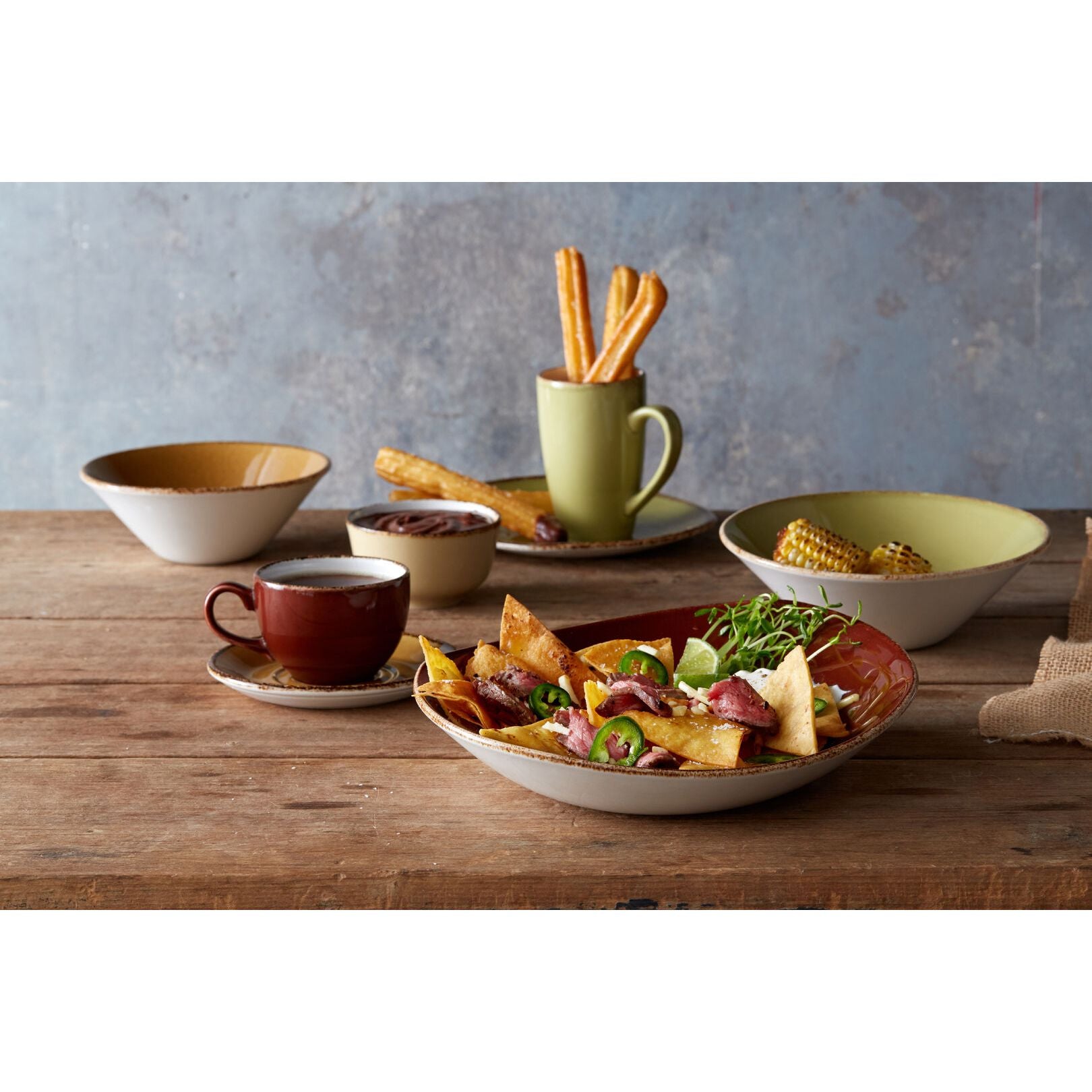 Utopia | Tableware | Terramesa Mustard Spice Plate 20.25cm (8") | Bespoke77