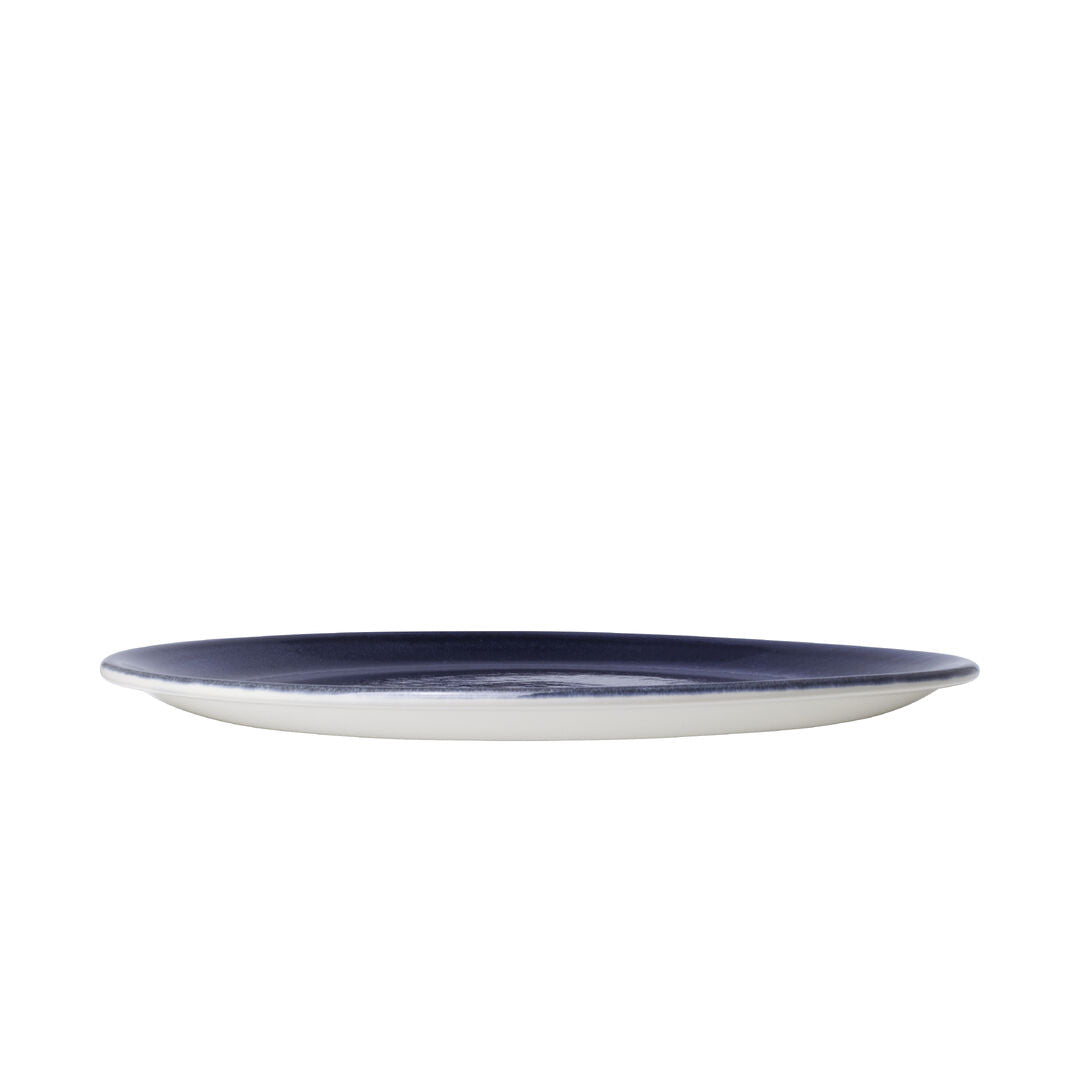 Utopia | Tableware | Vesuvius Lapis Coupe Plate 28cm (11") | Bespoke77