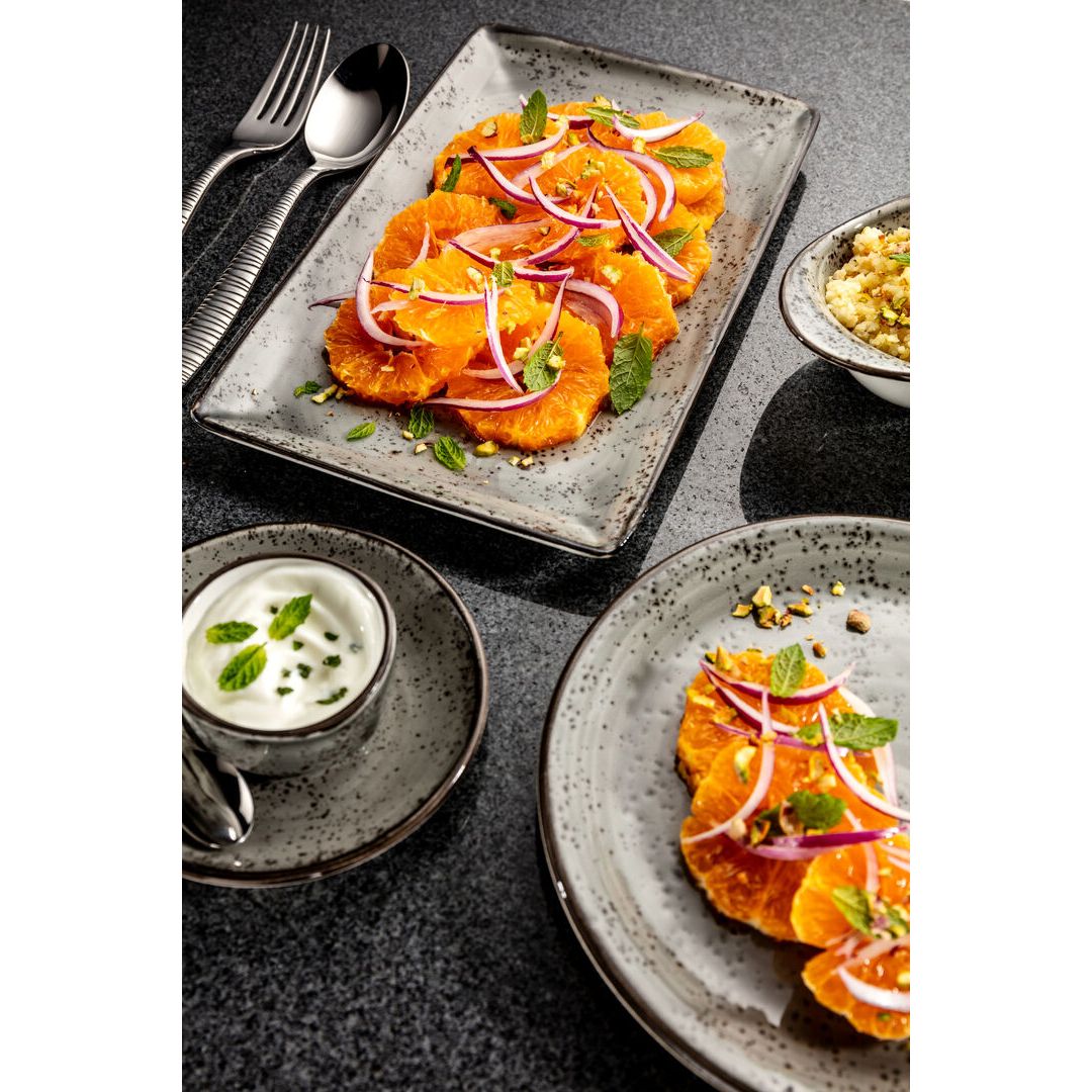 Utopia | Tableware | Smoke Coupe Plate 15.25cm (6") | Bespoke77