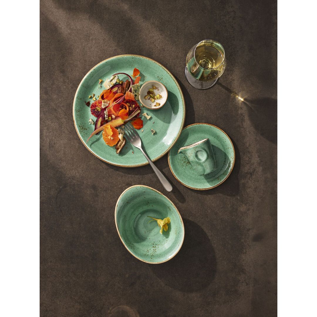 Utopia | Tableware | Craft Aqua Coupe Plate 20.25cm (8") | Bespoke77
