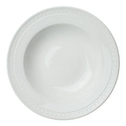 Utopia | Tableware | Bead Accent Rimmed Bowl 28.5cm (11 1/4") | Bespoke77