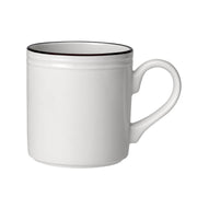 Utopia | Tableware | Bead Black Band Mug 28.5cl (10oz) | Bespoke77