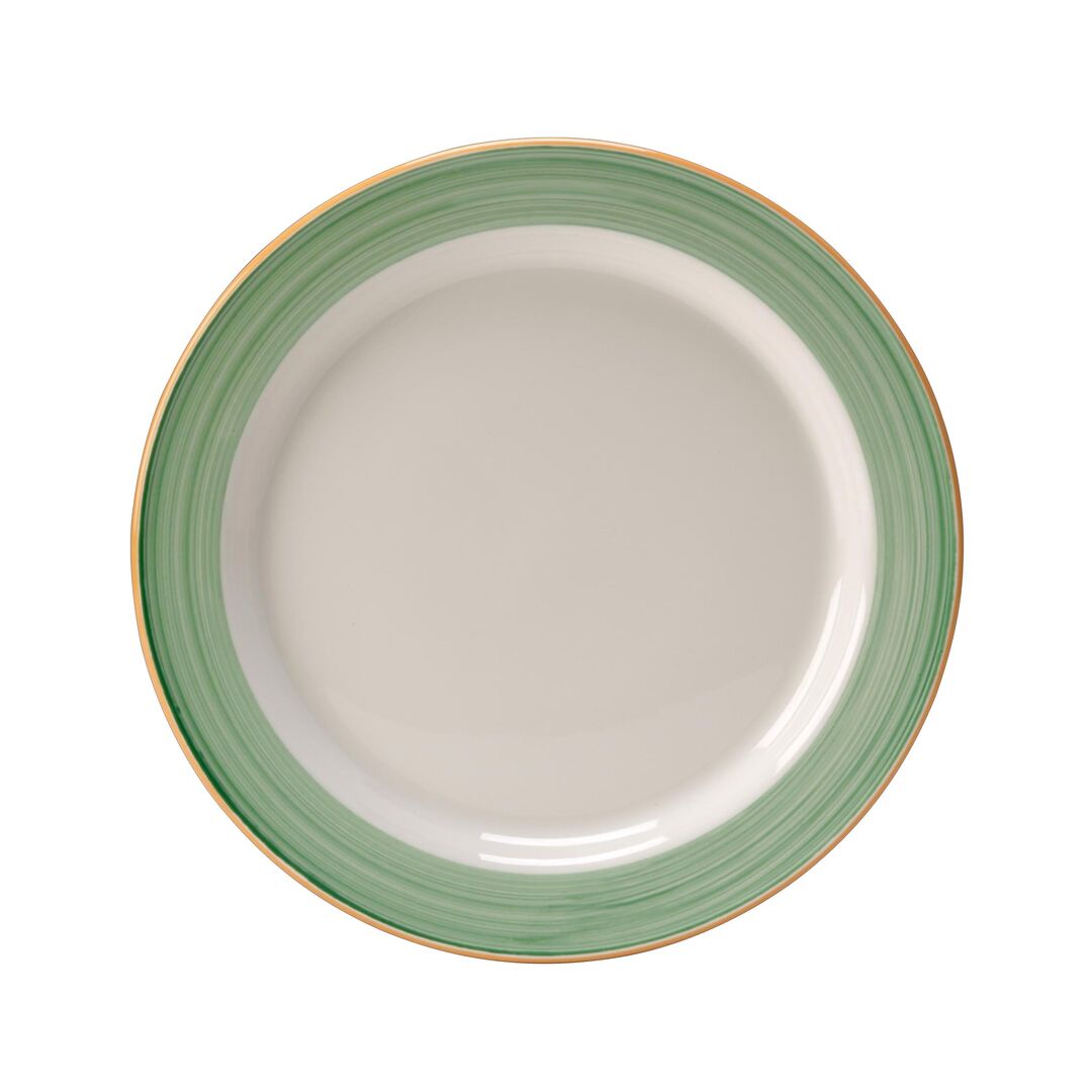 Utopia | Tableware | Rio Green Slimline Plate 23cm (9") | Bespoke77