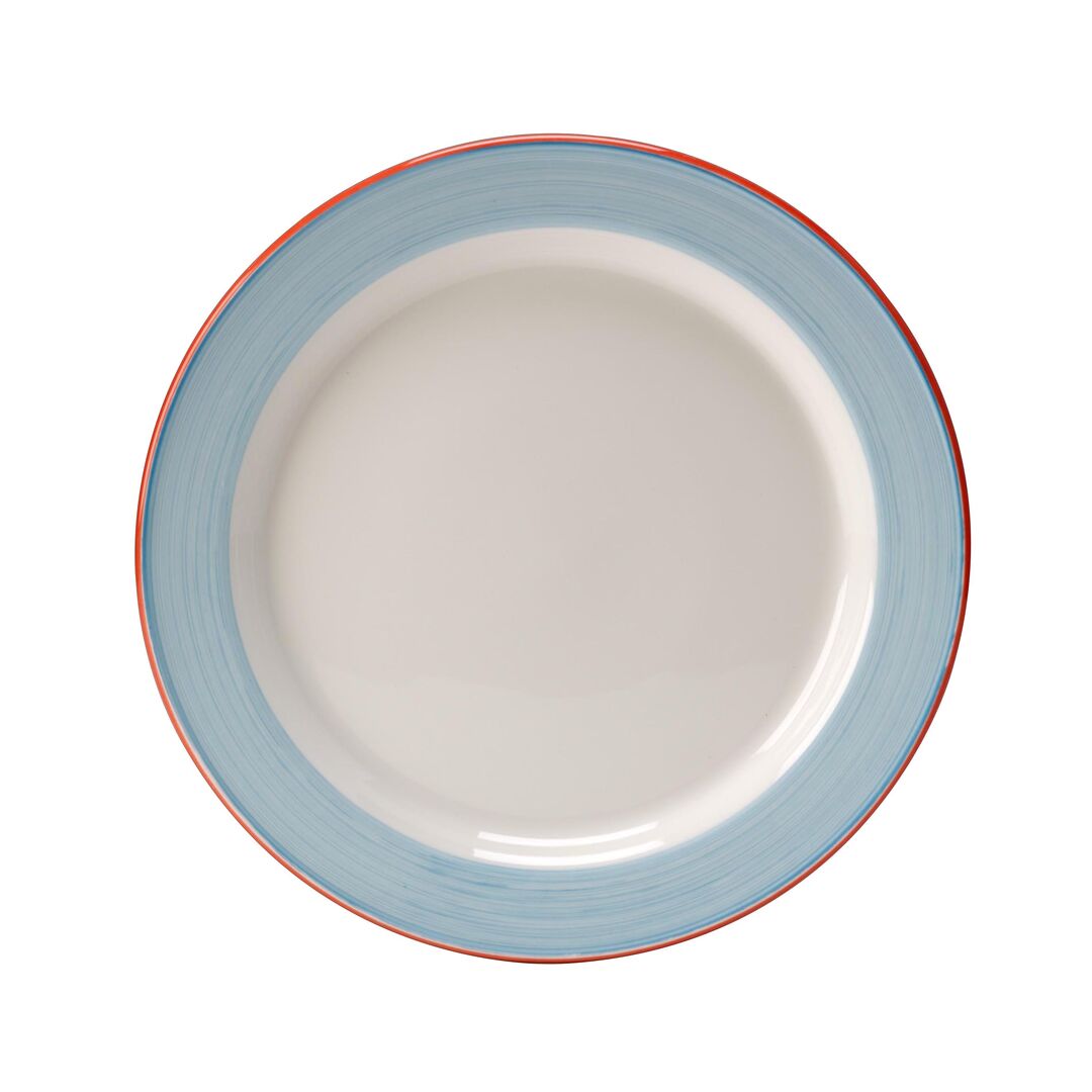 Utopia | Tableware | Rio Blue Slimline Plate 27cm (10 5/8") | Bespoke77