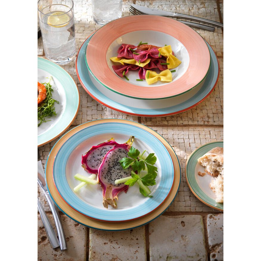 Utopia | Tableware | Rio Blue Service/Chop Plate 30cm (11 3/4") | Bespoke77