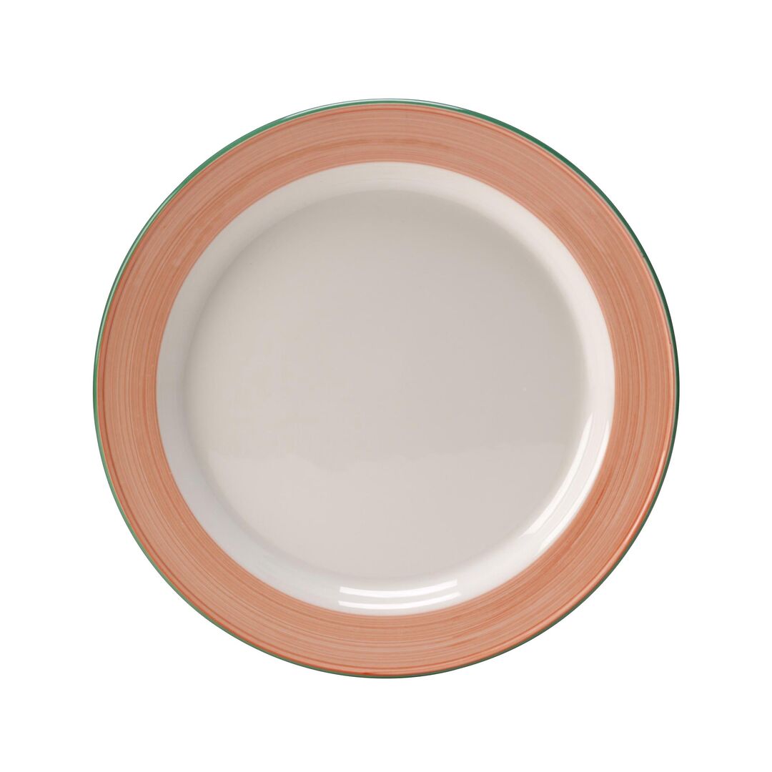 Utopia | Tableware | Rio Pink Slimline Plate 27cm (10 5/8") | Bespoke77