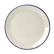 Utopia | Tableware | Blue Dapple Coupe Plate 23cm (9") | Bespoke77