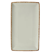 Utopia | Tableware | Brown Dapple Rectangle Three 32 x 19cm (12 1/2 x 7 1/2") | Bespoke77