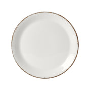 Utopia | Tableware | Brown Dapple Coupe Plate 20.25cm (8") | Bespoke77