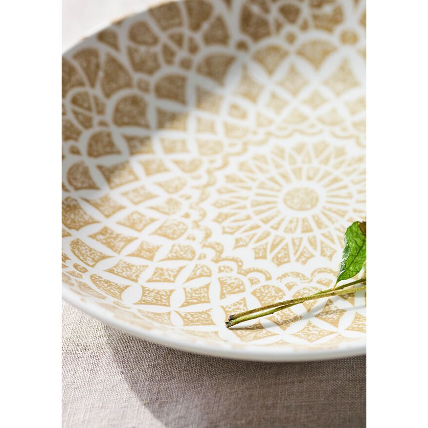 Utopia | Tableware | Ink Nomad Sand Coupe Plate 15.25cm (6") | Bespoke77