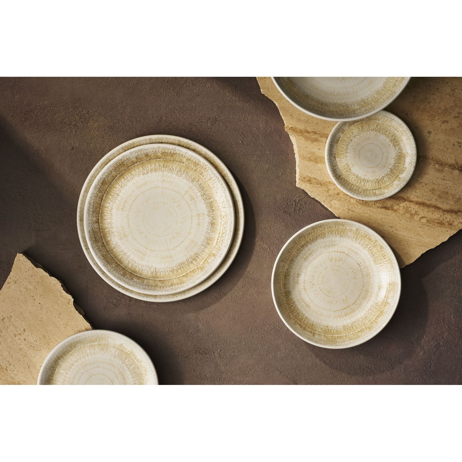 Utopia | Tableware | Petra Dune Coupe Plate 15.25cm (6") | Bespoke77