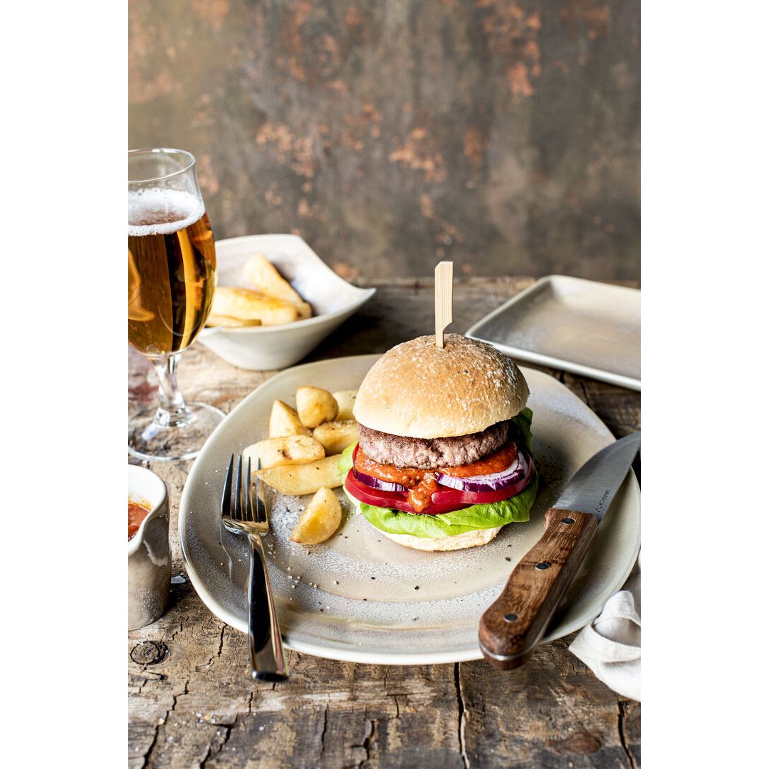 Utopia | Tableware | Revolution Sandstone Zest Platter 25.5cm (10") | Bespoke77
