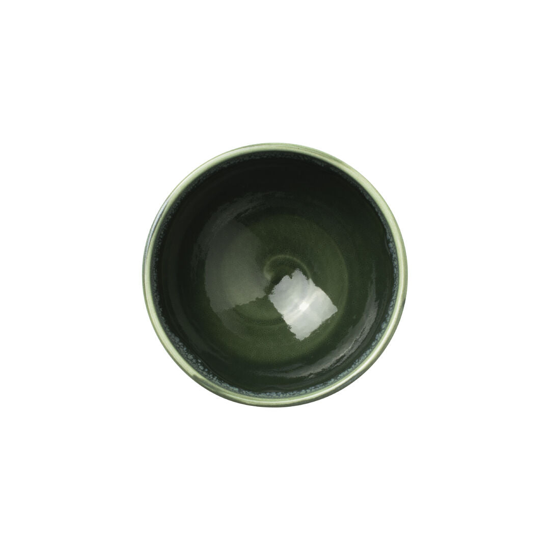 Utopia | Tableware | Aurora Vesuvius Burnt Emerald Tulip Bowl 10.25cm 17.62cl (4" 6 1/5oz) | Bespoke77