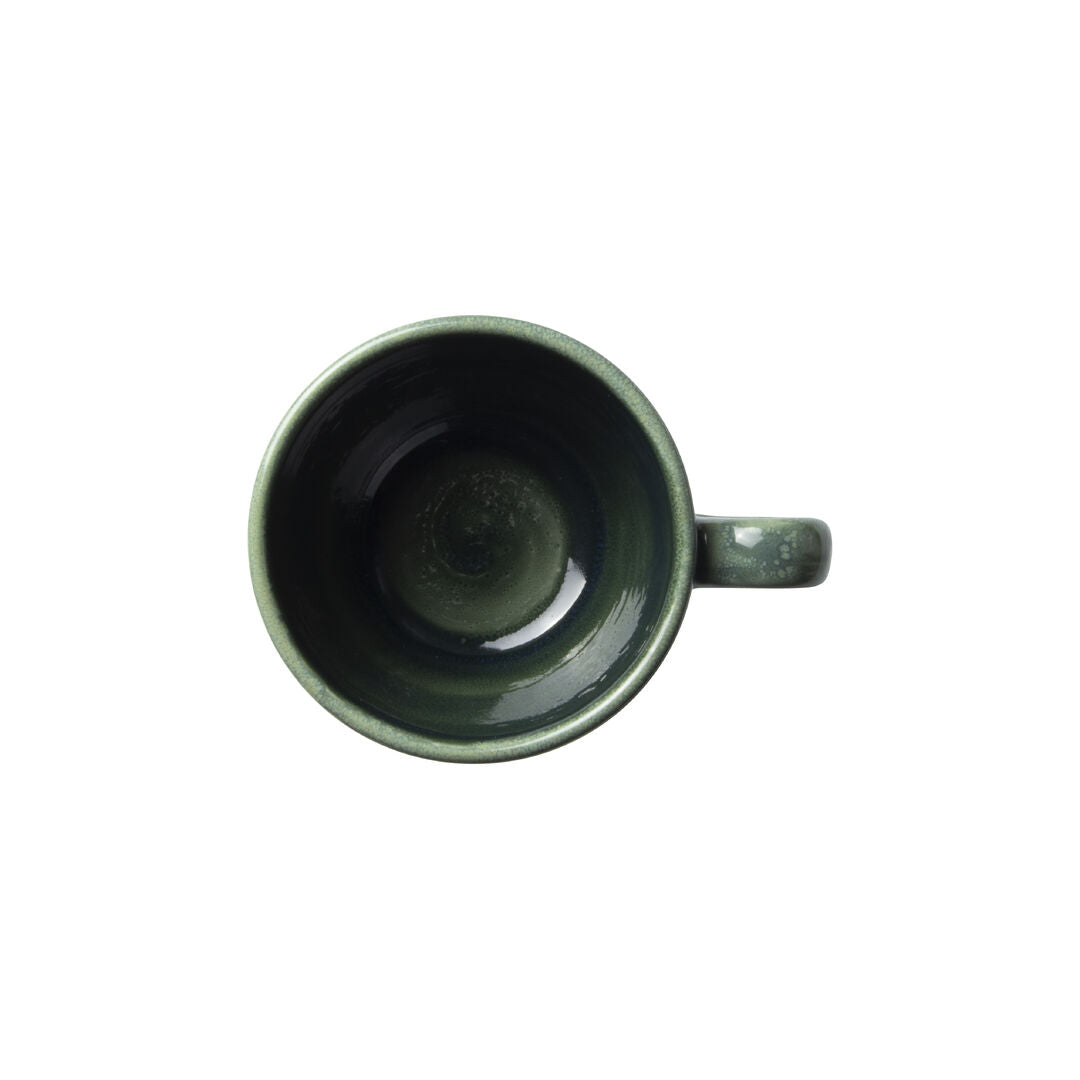 Utopia | Tableware | Aurora Vesuvius Burnt Emerald City Mug 11.4cl (4oz) | Bespoke77