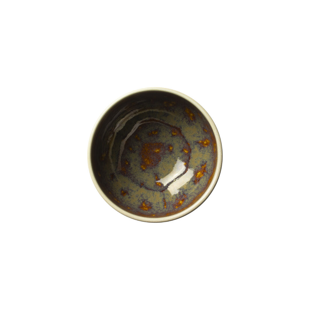 Utopia | Tableware | Aurora Vesuvius Amber Bowl 11cm 34cl (4 1/2" 12oz) | Bespoke77