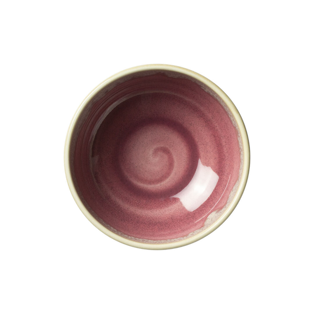Utopia | Tableware | Aurora Vesuvius Rose Quartz Bowl 13.5 x 5.75cm 47cl (5 1/4 x 2 1/4" 16 1/2oz) | Bespoke77