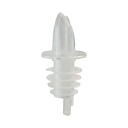Translucent Economy Freeflow Plastic Drinks Pourers - 10 Pack