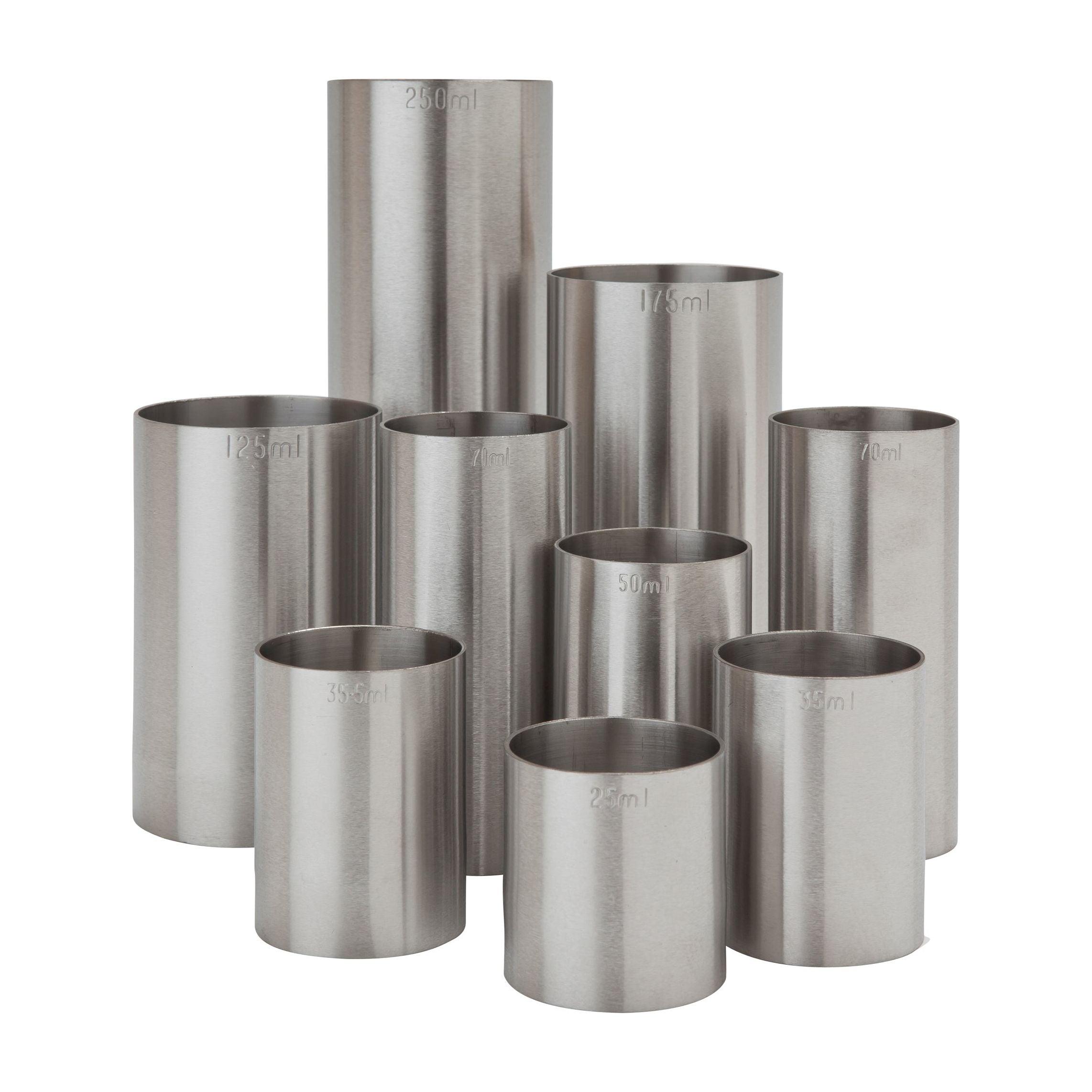 250ml Stainless Steel Thimble Measure CE Marked