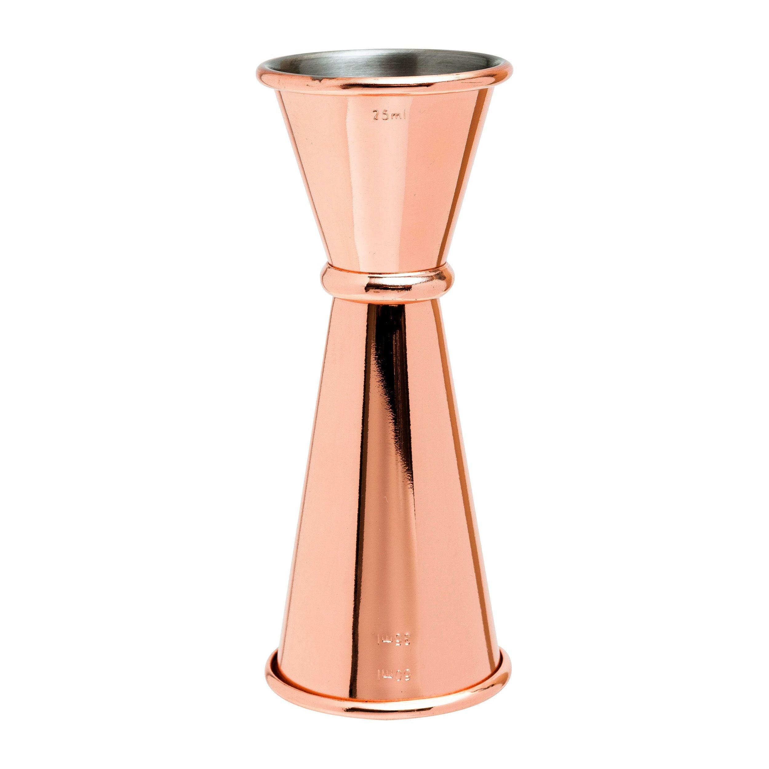 Copper Plated Banded Jigger 25/35/50ml NGS