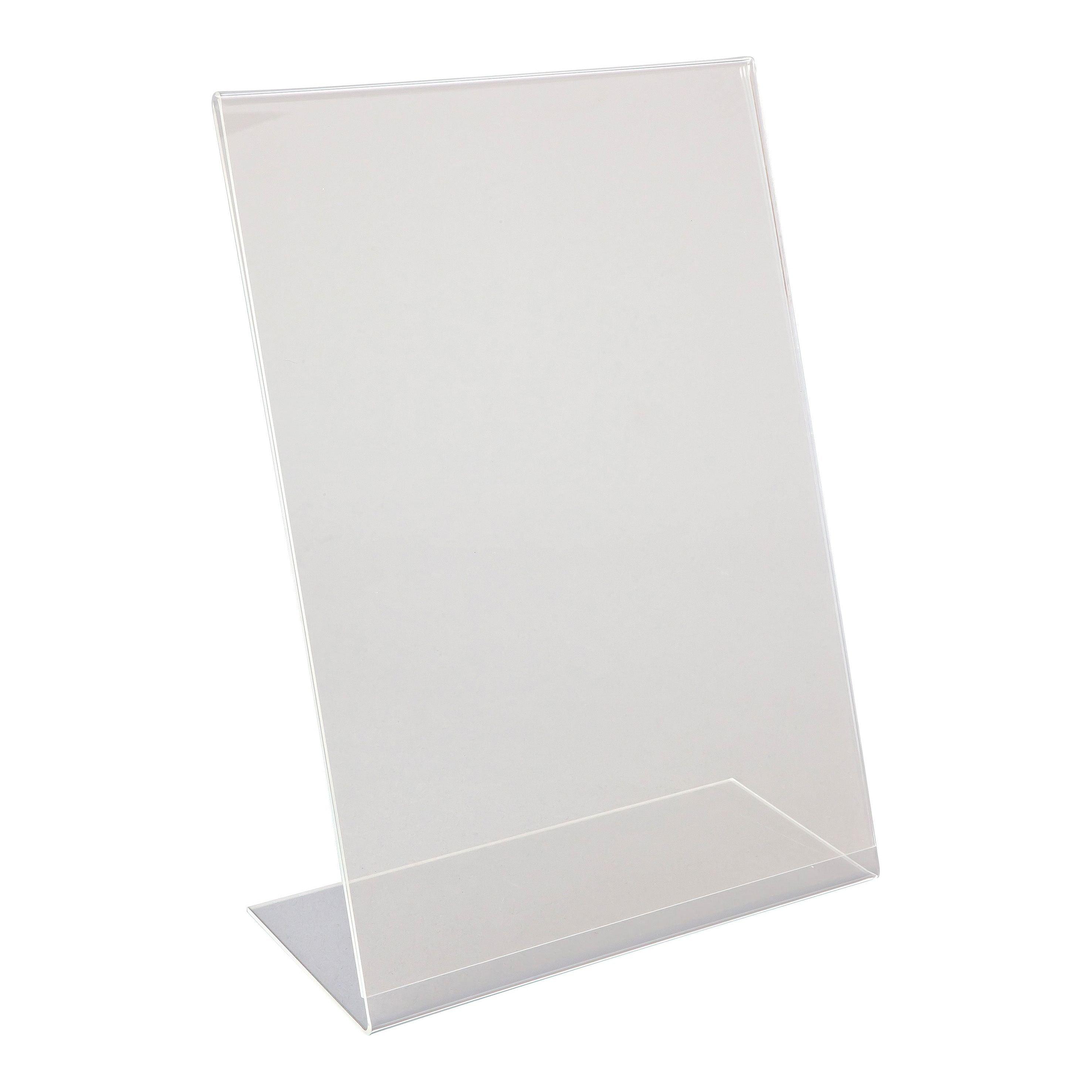 Clear Acrylic A4 Tabletop Menu Stand