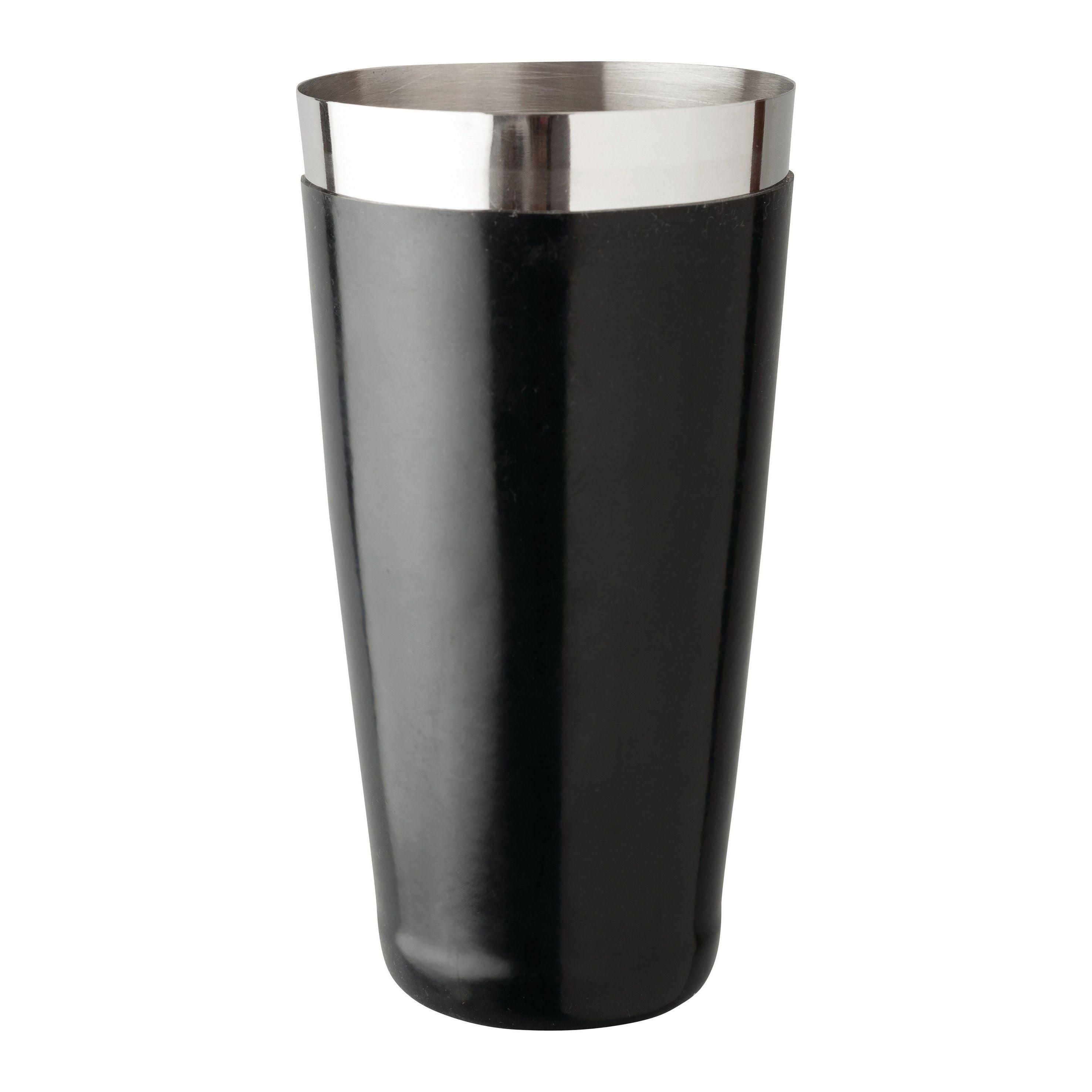 Boston Can Black Vinyl Coated 28 fl oz