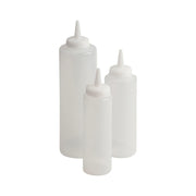 EasySqueeze 24oz Clear Sauce Bottle