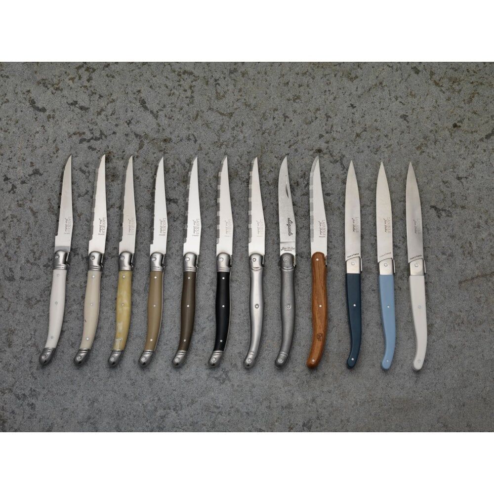 Utopia | Cutlery | Laguiole Vintage Stainless Steel Steak Knife 1.2mm Blade 22.9cm (9") | Bespoke77