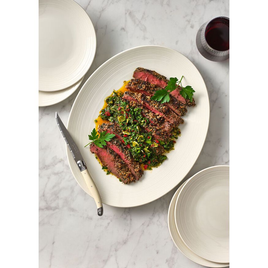 Utopia | Tableware | Concorde Oval Coupe Plate 34.25cm (13 1/2") | Bespoke77
