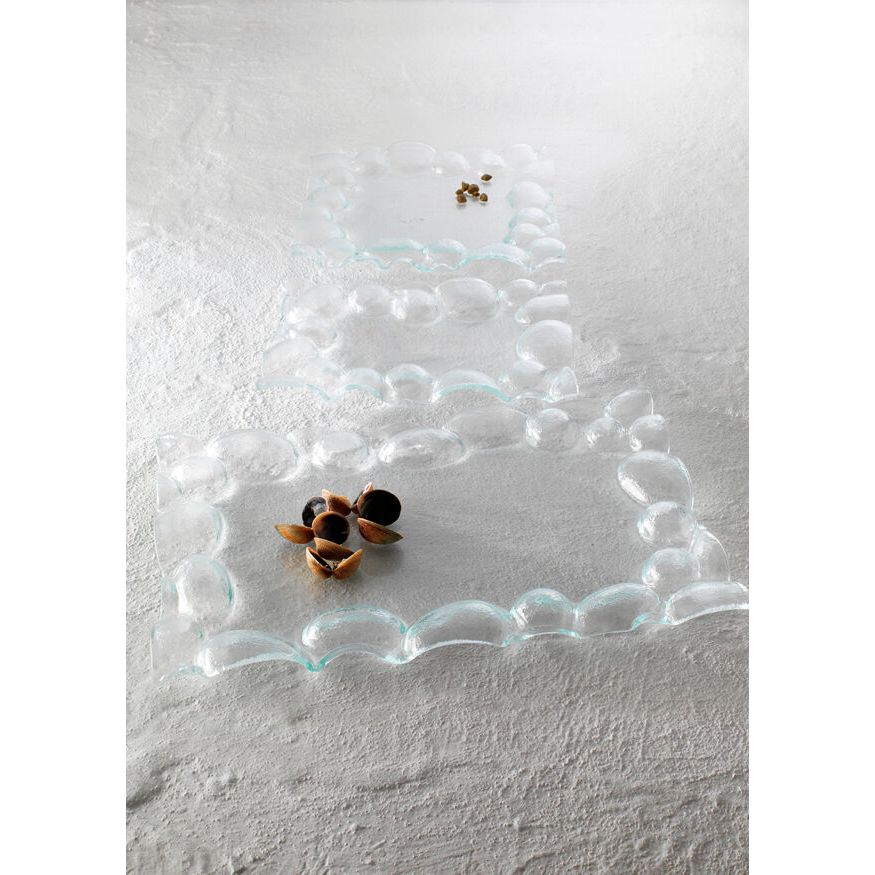 Utopia | Tableware | Accents Clear Butter Dish 10 x 10cm (3 7/8 x 3 7/8") | Bespoke77