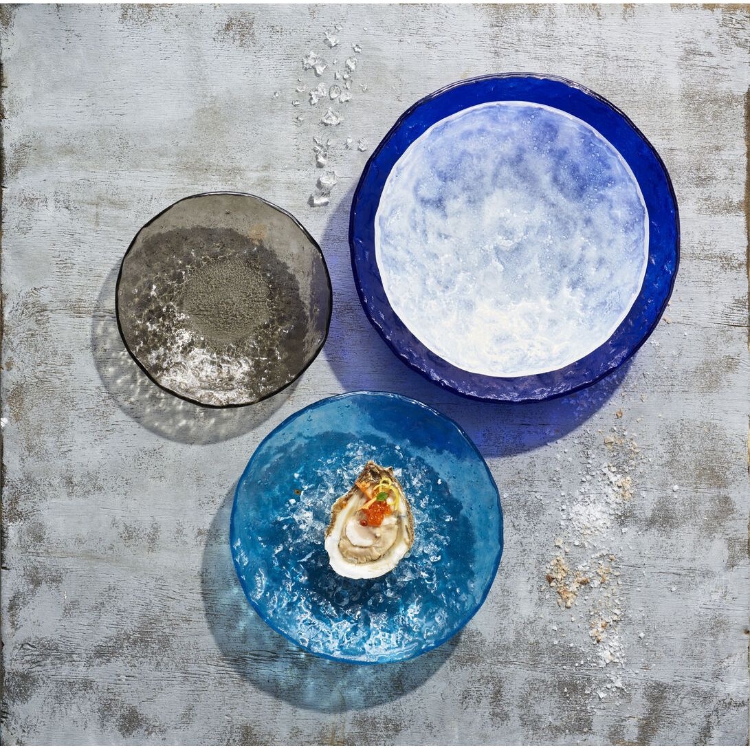 Utopia | Tableware | Ceres Azure Blue Bowl 21.9 x 4.76cm 65cl (8 5/8 x 1 7/8" 23oz) | Bespoke77