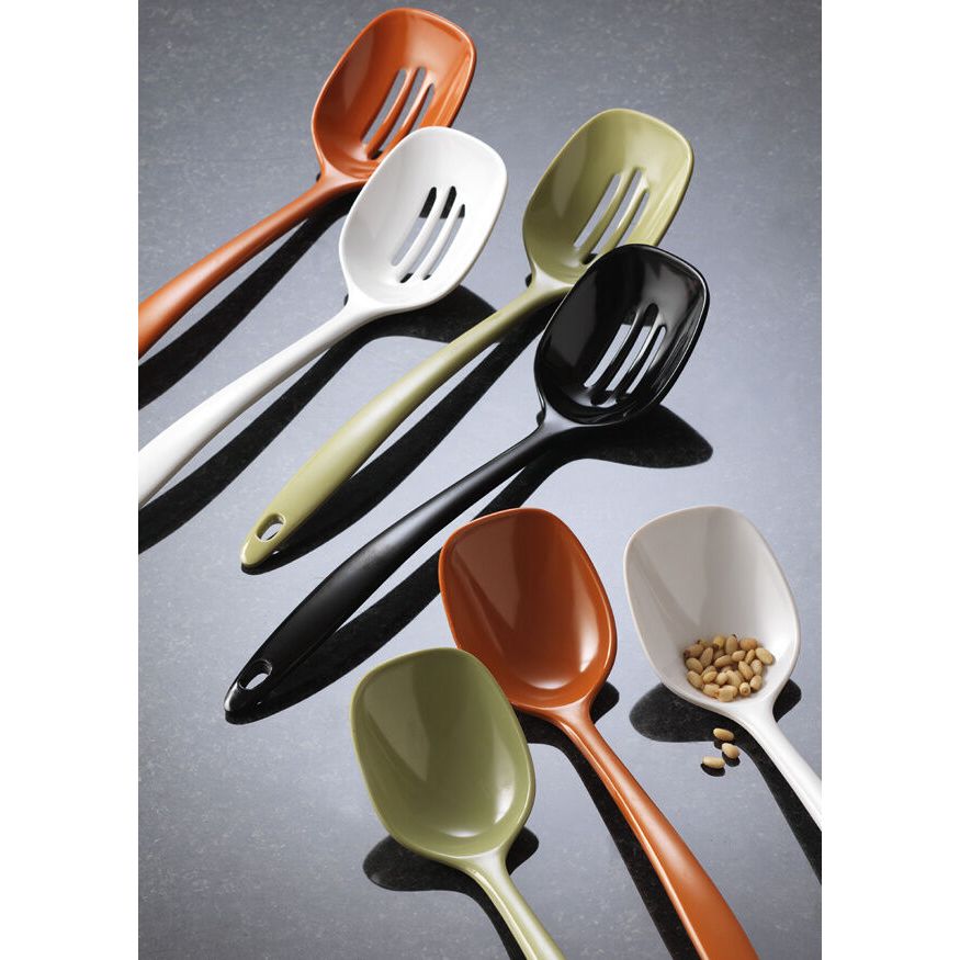 Utopia | Buffet | Black Slotted Spoon 30.5cm (12") | Bespoke77