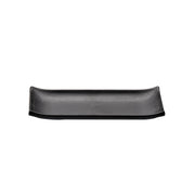 Utopia | Tableware | Zen Black Rectangle Tray 9.5 x 2.2cm (3 3/4 x 7/8") | Bespoke77