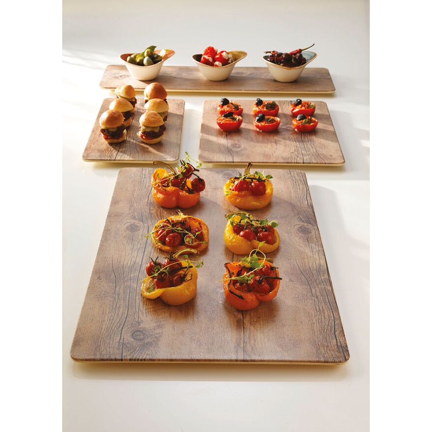 Utopia | Buffet | Driftwood Rectangle Serving Board 30cm x 18cm (11 3/4 x 7") | Bespoke77