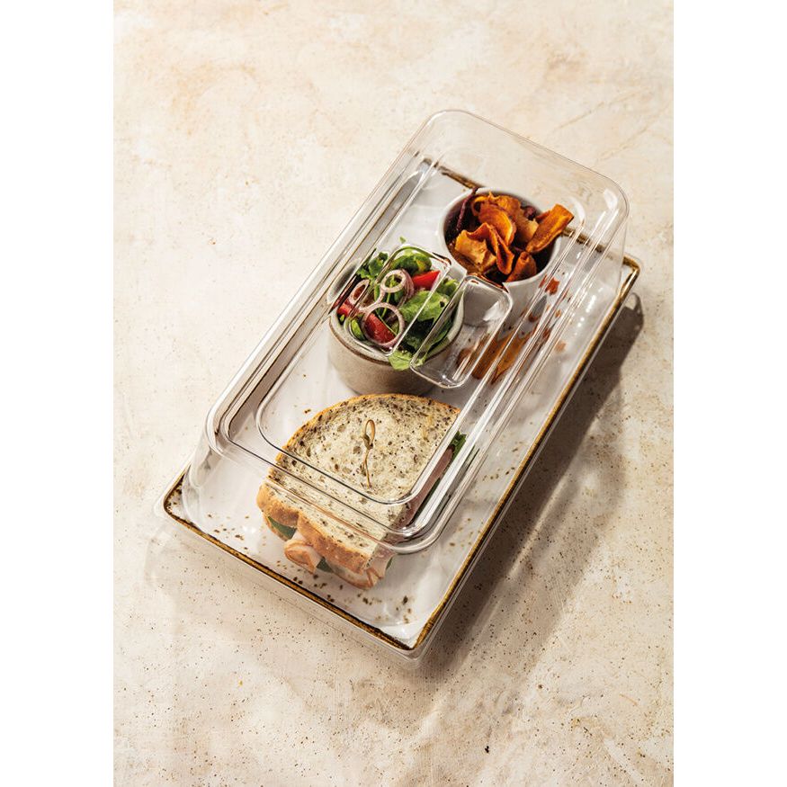 Utopia | Buffet | Craft White Square Pebble Bowl 34.3 x 7.6cm 2.8Ltr (13 1/2 x 3" 3qts) | Bespoke77