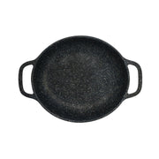 Utopia | Buffet | Black Oval Handled Casserole 32.4 x 22.9 x 5.4cm 165.6cl (12 3/4 x 9 x 2 1/8" 56oz) | Bespoke77