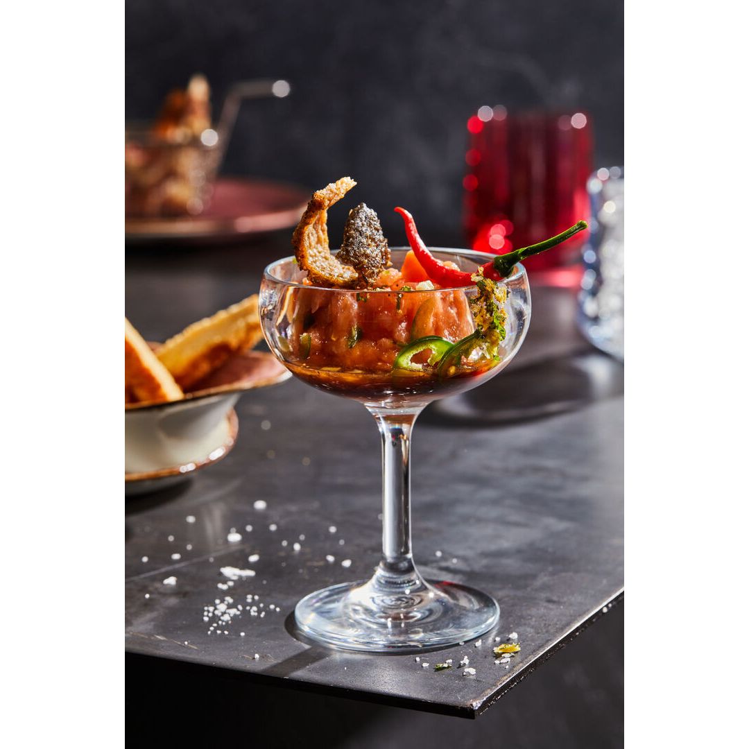 Utopia | Drinkware | Summit Champagne/Martini Coupe Clear 23.5cl (8.25oz) | Bespoke77
