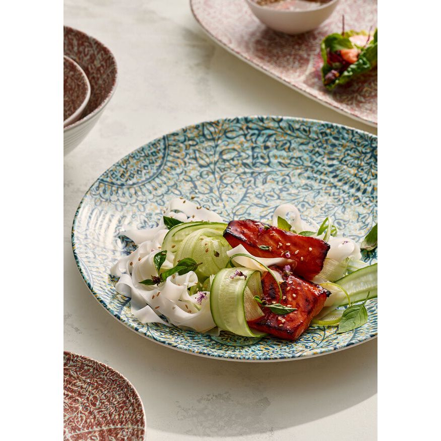 Utopia | Tableware | Solano Azure Bowl 23.8cm 136cl (9 3/8" 46oz) | Bespoke77