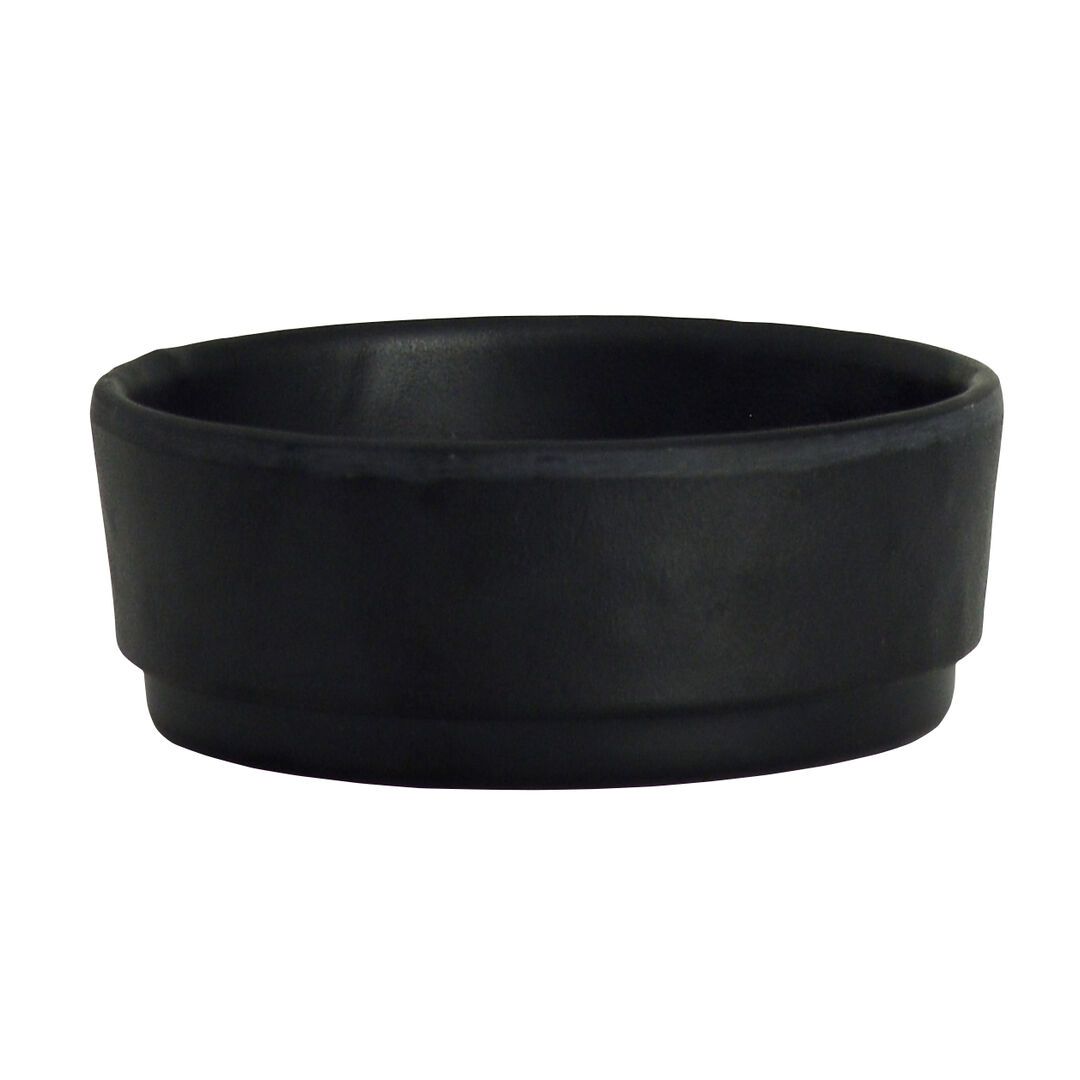 Utopia | Tableware | Cali Black Round Ramekin 7.3cm 5.9cl (2 7/8" 2oz) | Bespoke77