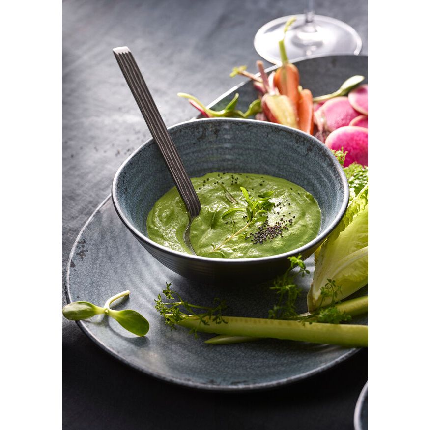 Utopia | Tableware | Pompeii Slate Bowl 13.97cm 37.7cl (5 1/2" 12 3/4oz) | Bespoke77