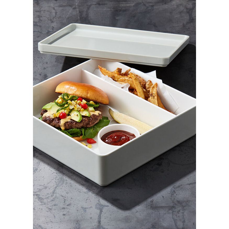 Utopia | Tableware | Nu Bento White Square Ramekin 7.6 x 3.8cm 13.2cl (3 x 1 1/2" 4 1/2oz) | Bespoke77