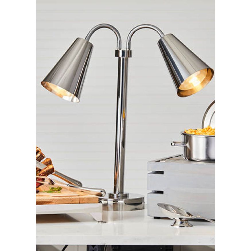 Modern Double Heat Lamp 220V UK Plug 55.9cm (22")