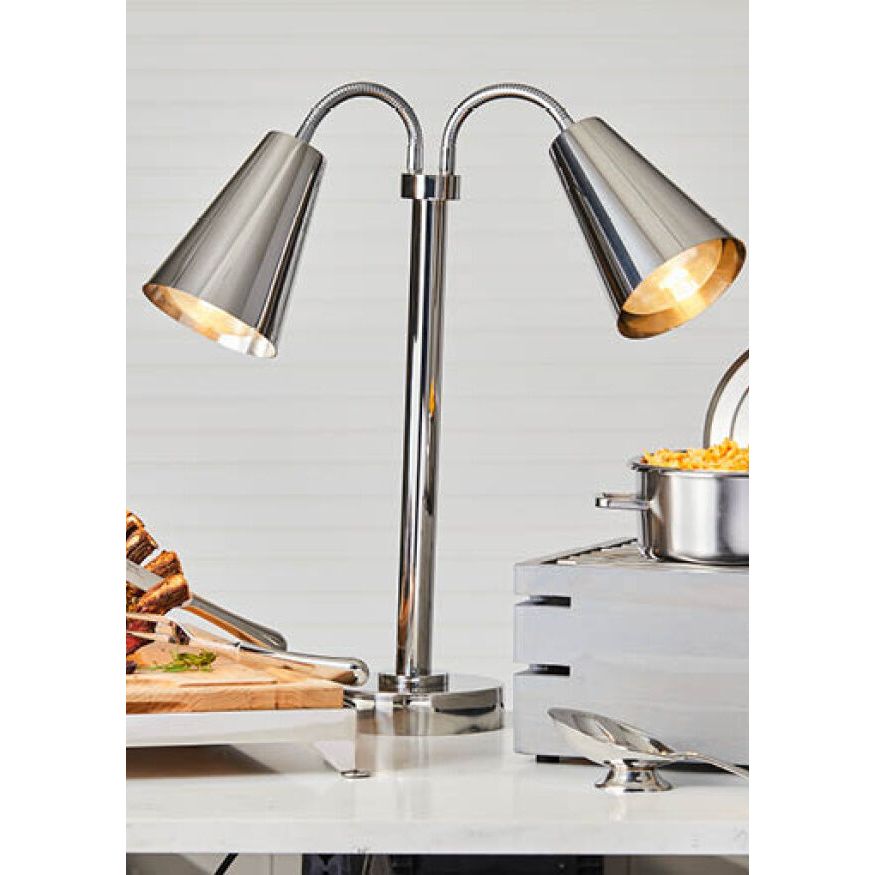 Homestyle Brushed Bronze Round Chafer 38.1 x 31.8 x 13.3cm 5.2ltr (15 x 12 1/2 x 5 1/4" 5 1/2qts)