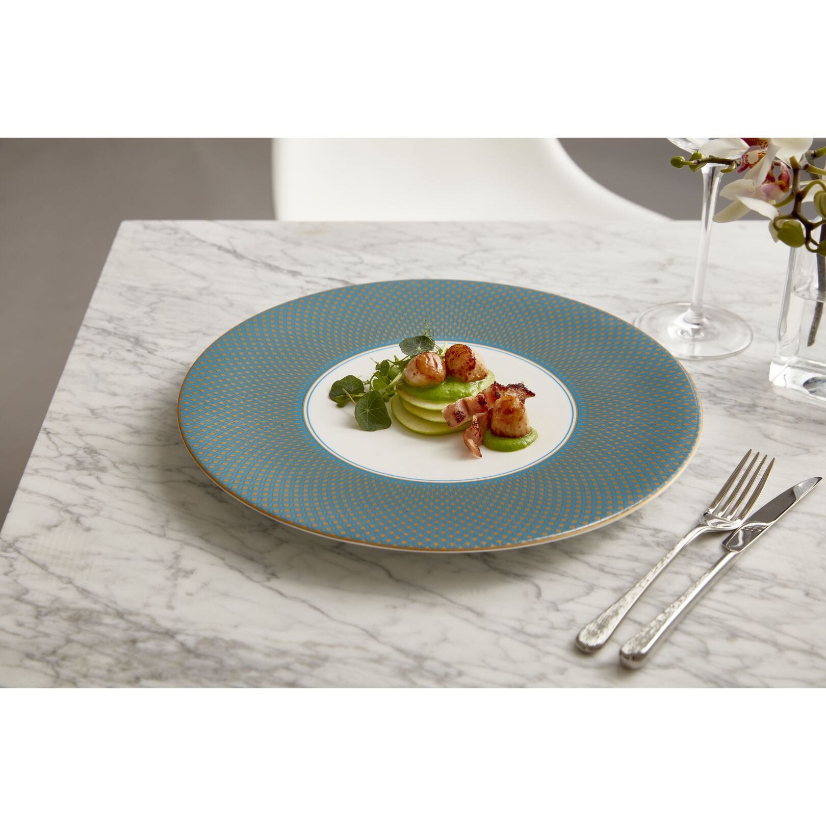Utopia | Tableware | Jewel Cobalt Coupe Coffee Can Cup 6cm 10cl (6 1/3" 3 1/2oz) | Bespoke77