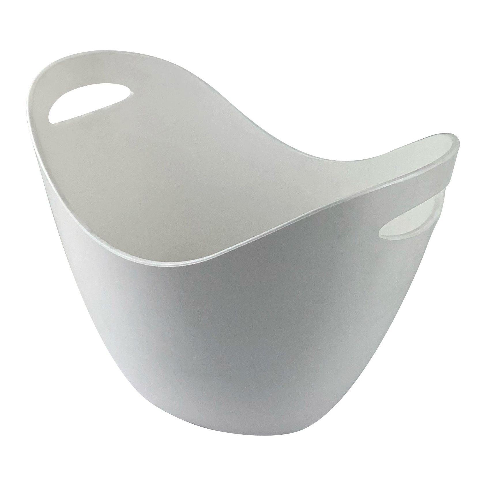 8 Litre Plastic Wine/Champagne Cooler in White