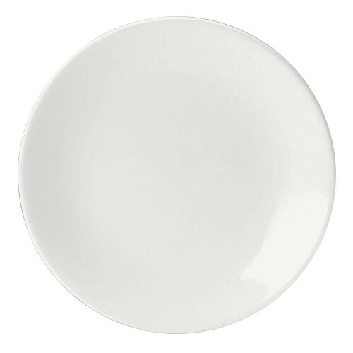 Utopia | Tableware | Monaco White Contour Plate 30.5cm (12") | Bespoke77