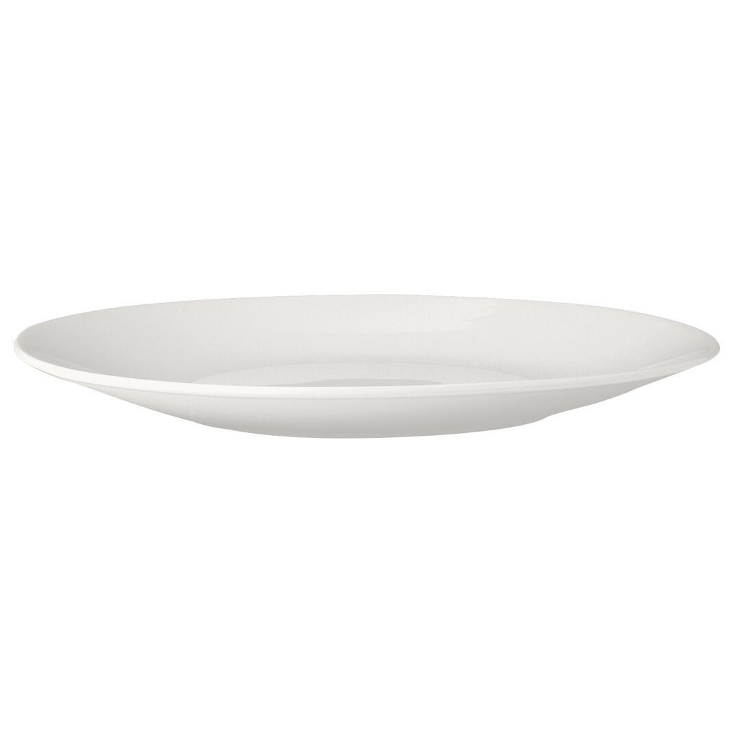 Utopia | Tableware | Monaco White Contour Plate 25.5cm (10") | Bespoke77