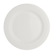Utopia | Tableware | Monaco White Flat Rim Plate 25.5cm (10") | Bespoke77
